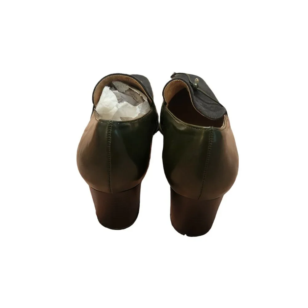 New Journee Collection Crawford Loafer Style Pumps, Square Toe, & Bow - Picture 8 of 10